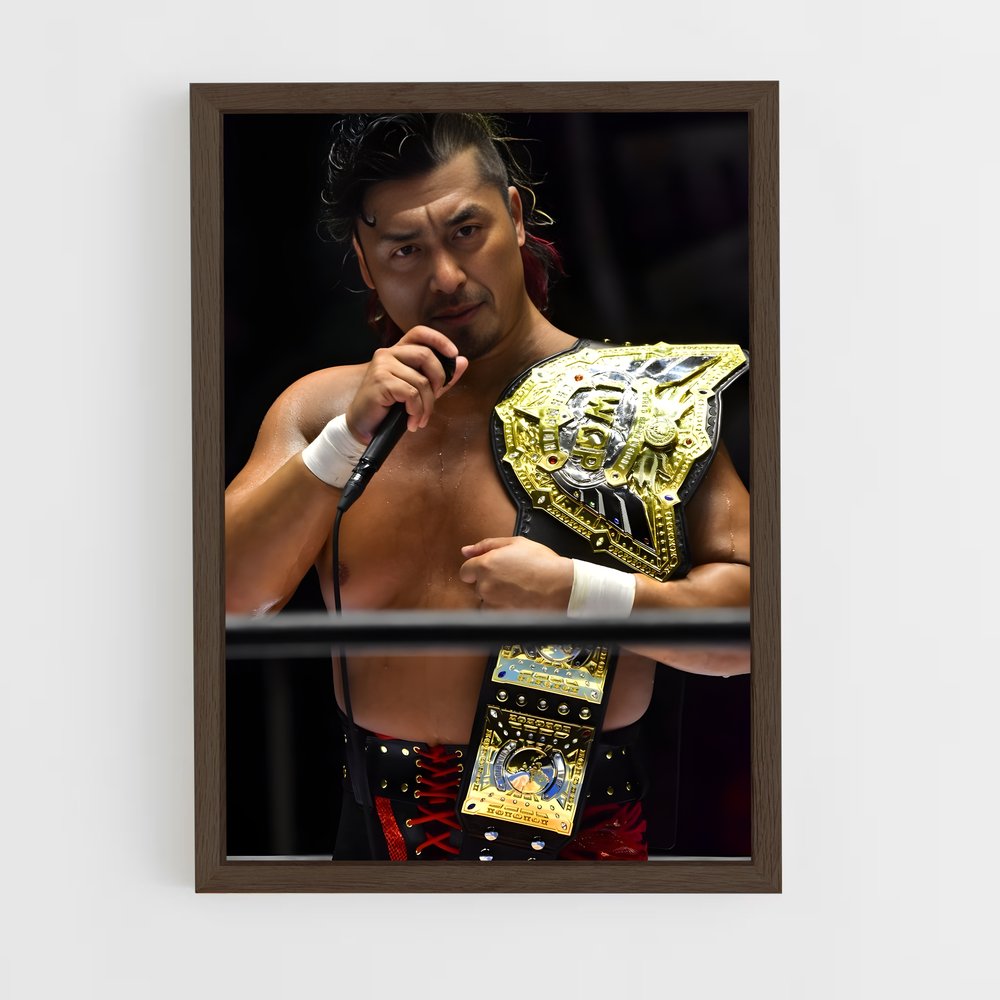 ap-shingo takagi-4 cadre Bois foncé