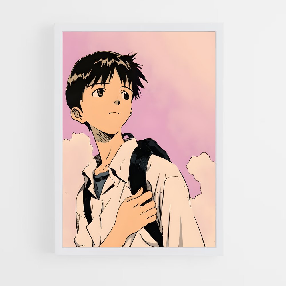 ap-shinji ikari-1 cadre Blanc