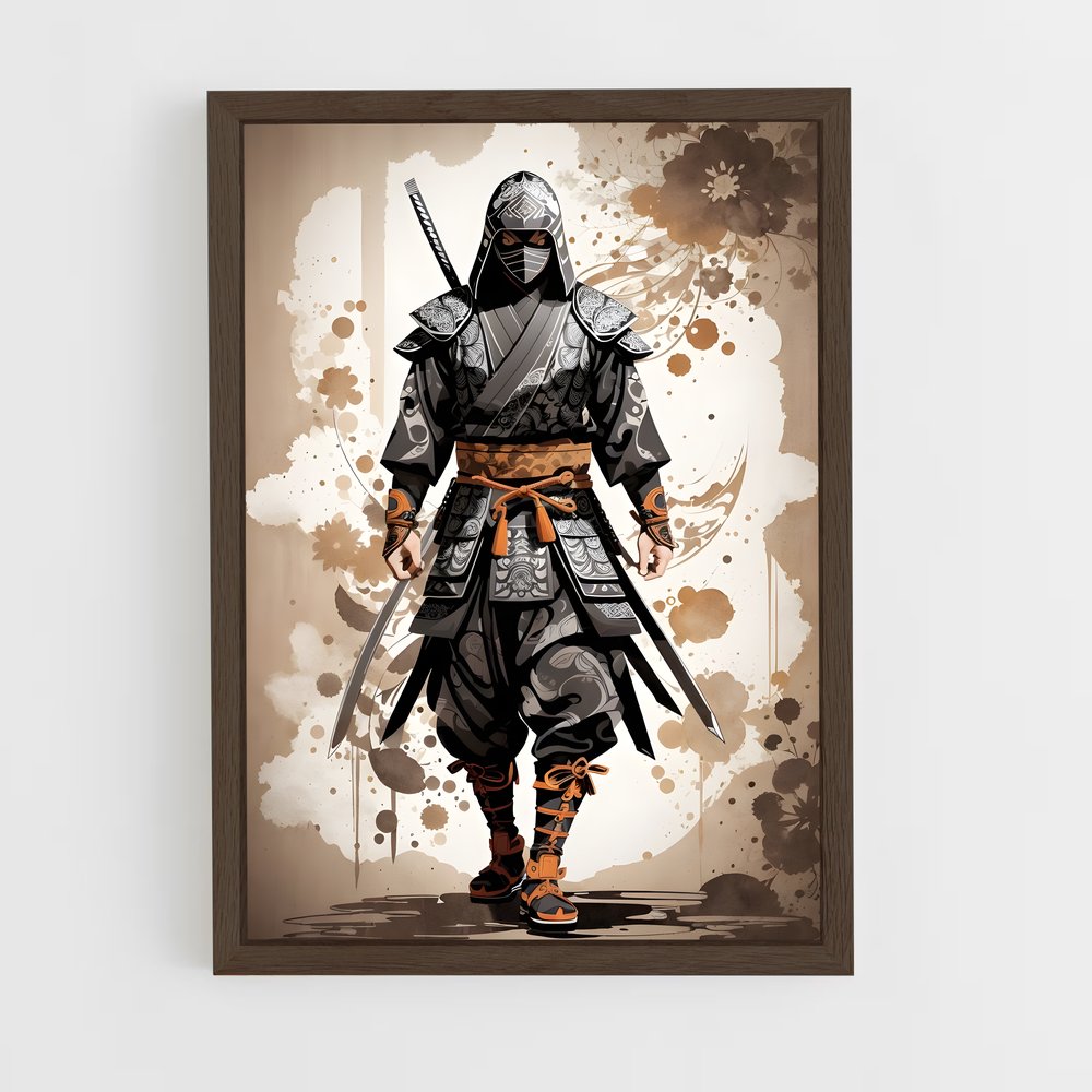 ap-shinobi-9 cadre Bois foncé