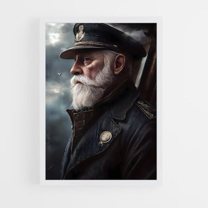 ap-ship captain-1 cadre Blanc