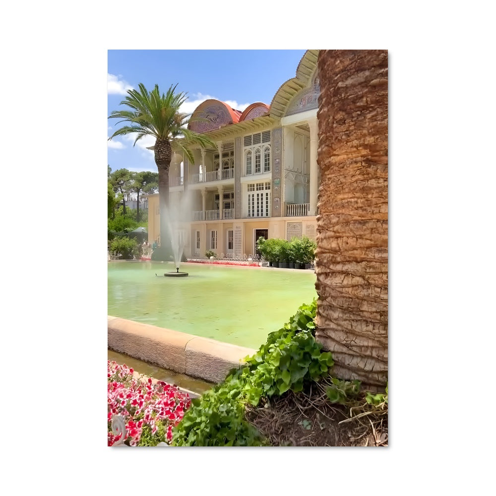 Poster Fontaine de Shiraz