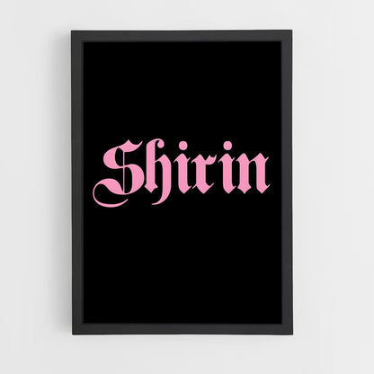 ap-shirin david-4 cadre Noir