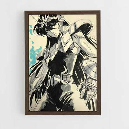 ap-shiryu-6 cadre Bois foncé