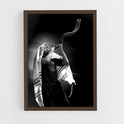 ap-shofar-3 cadre Bois foncé