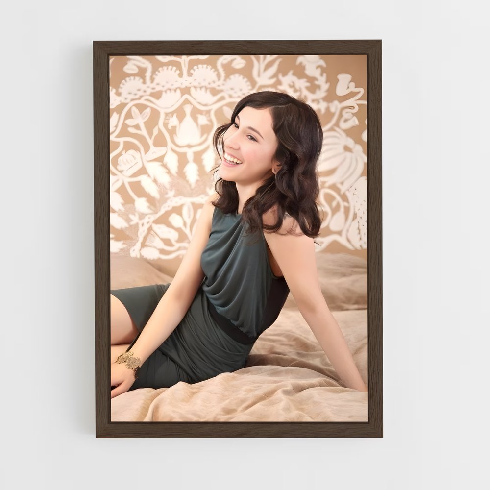 ap-sibel kekilli-12 cadre Bois foncé