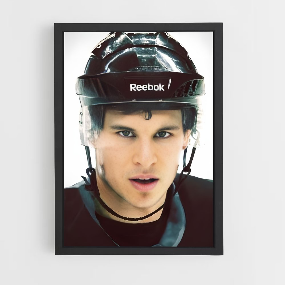ap-sidney crosby-4 cadre Noir