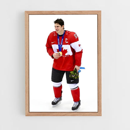 ap-sidney crosby-5 cadre Bois clair