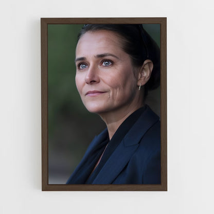 ap-sidse babett knudsen-10 cadre Bois foncé