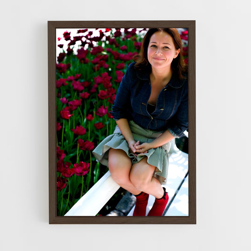 ap-sidse babett knudsen-5 cadre Bois foncé