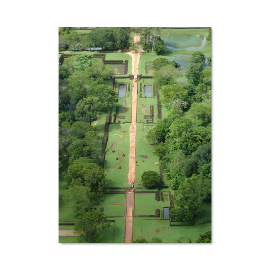 Poster Angkor Aérien