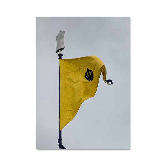Poster Drapeau Jaune
