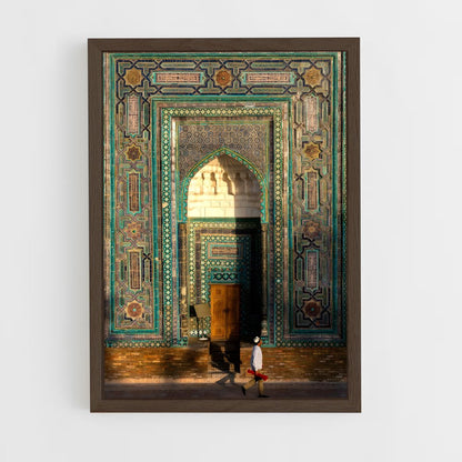 ap-silk road-1 cadre Bois foncé