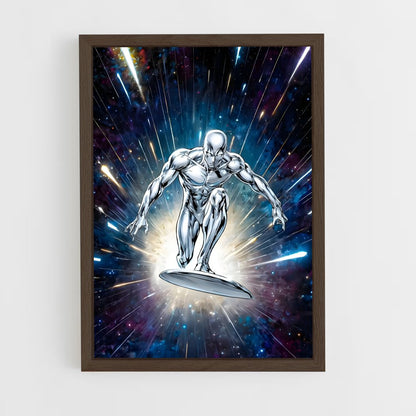 ap-silver surfer-20 cadre Bois foncé