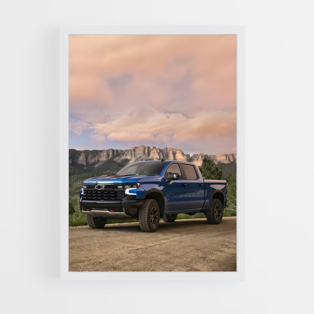ap-silverado zr2-2 cadre Blanc