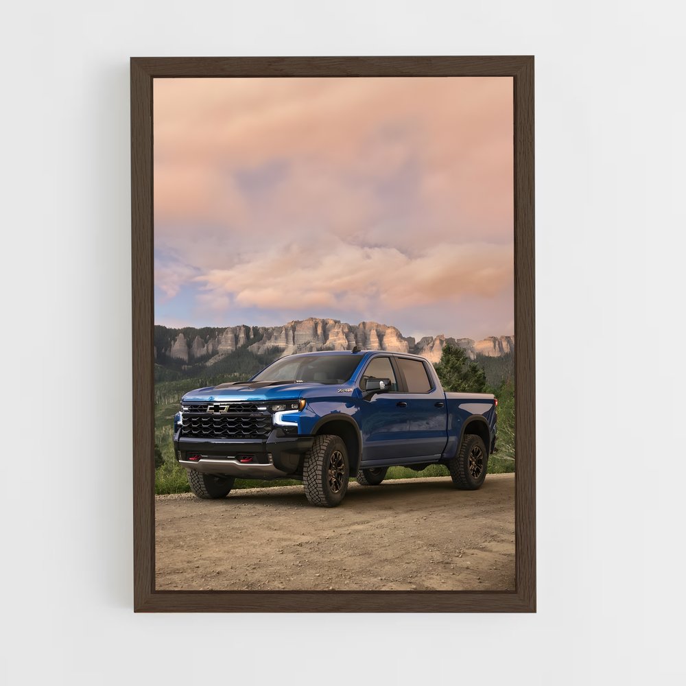 ap-silverado zr2-2 cadre Bois foncé