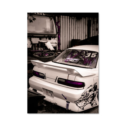 Poster Purple Drift