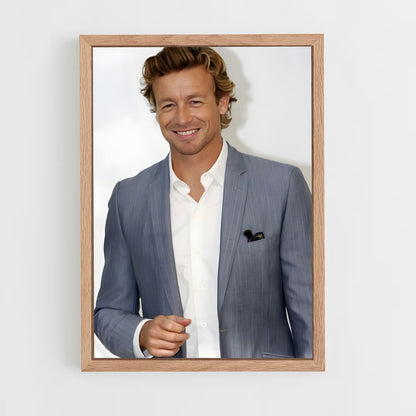 ap-simon baker-3 cadre Bois clair