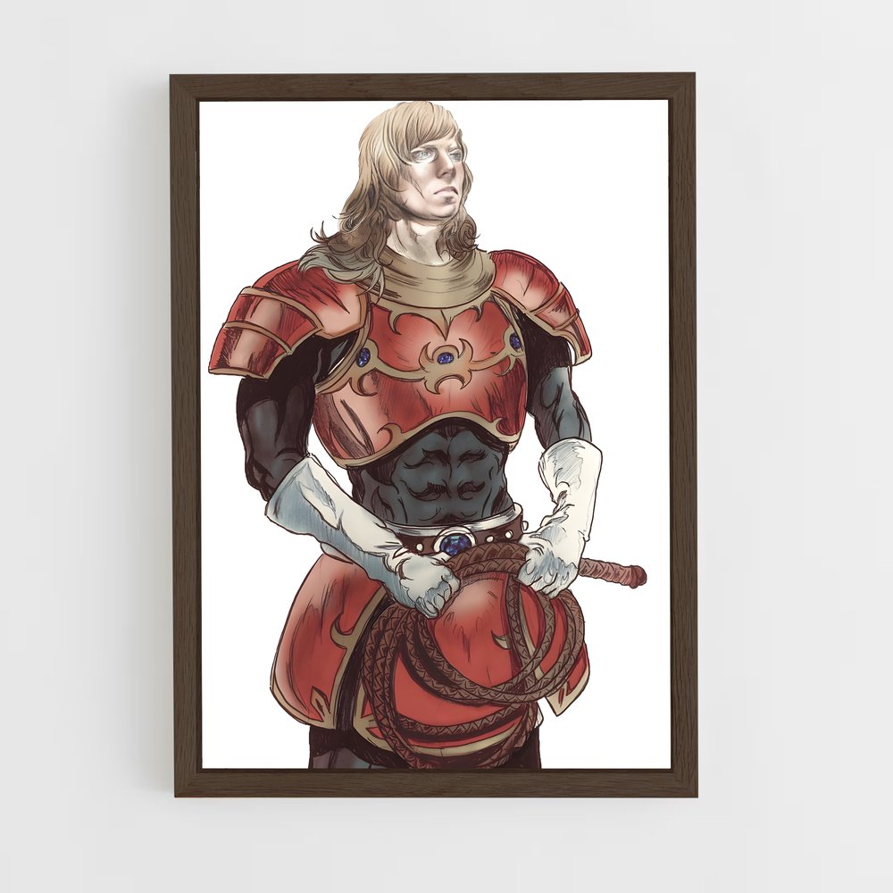 ap-simon belmont-1 cadre Bois foncé