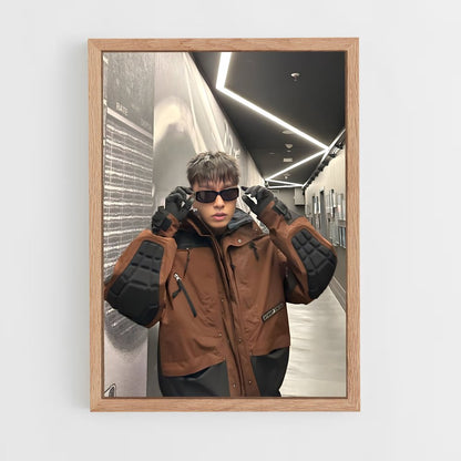 ap-simon d-4 cadre Bois clair