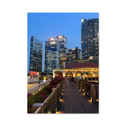 Poster Rooftop Paradise