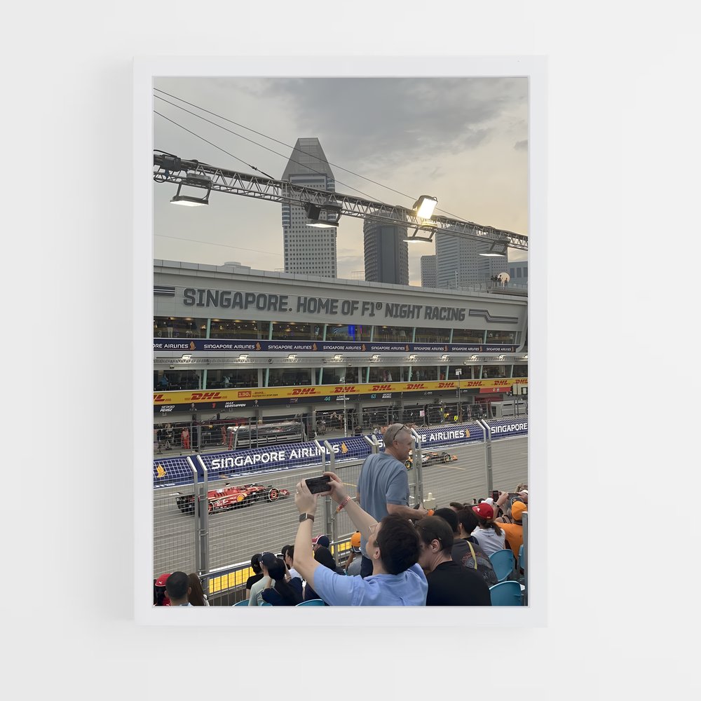 ap-singapore grand prix-12 cadre Blanc