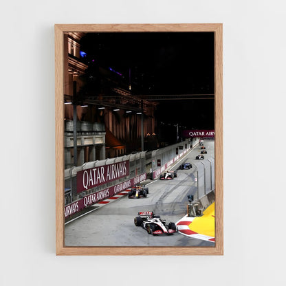 ap-singapore grand prix-8 cadre Bois clair