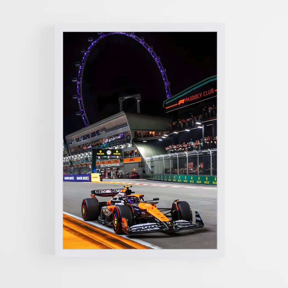ap-singapore grand prix-9 cadre Blanc