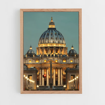 ap-sistine chapel-1 cadre Bois clair