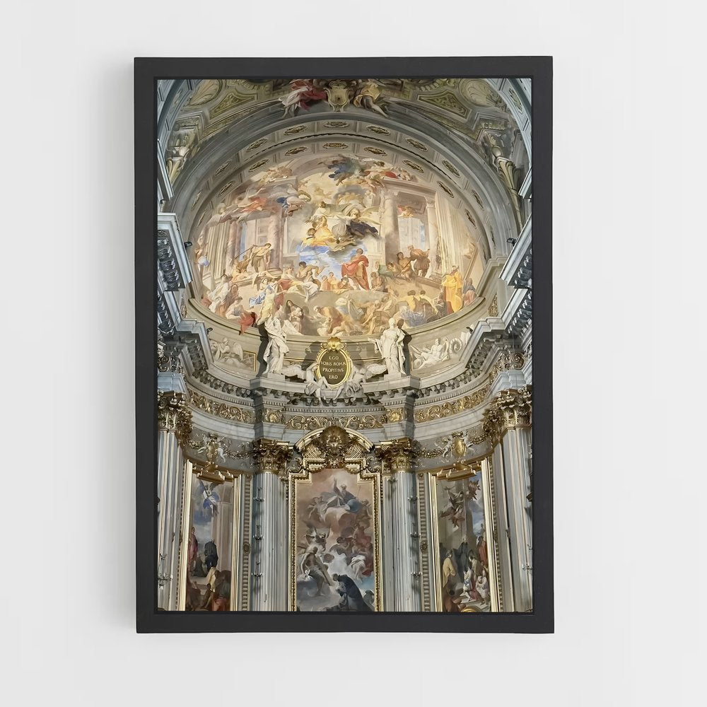 ap-sistine chapel-5 cadre Noir
