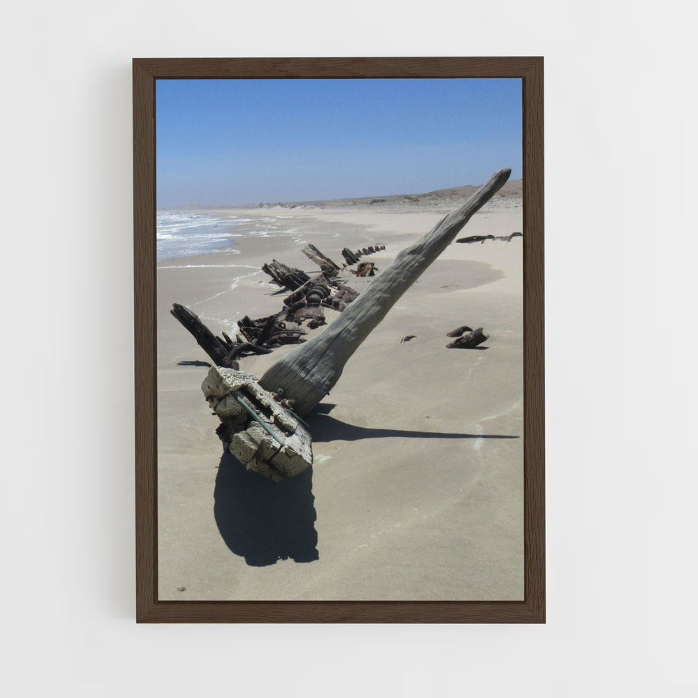 ap-skeleton coast-3 cadre Bois foncé