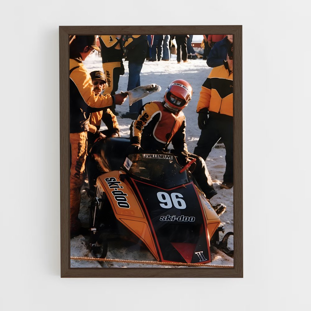 ap-ski-doo renegade-3 cadre Bois foncé