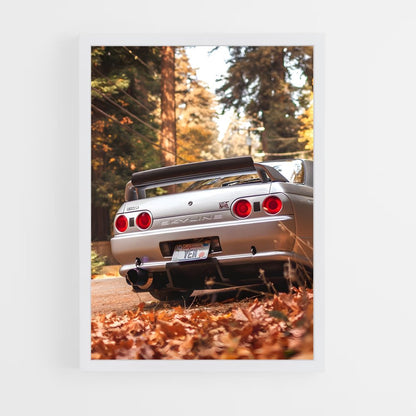 ap-skyline gt-r r32-1 cadre Blanc