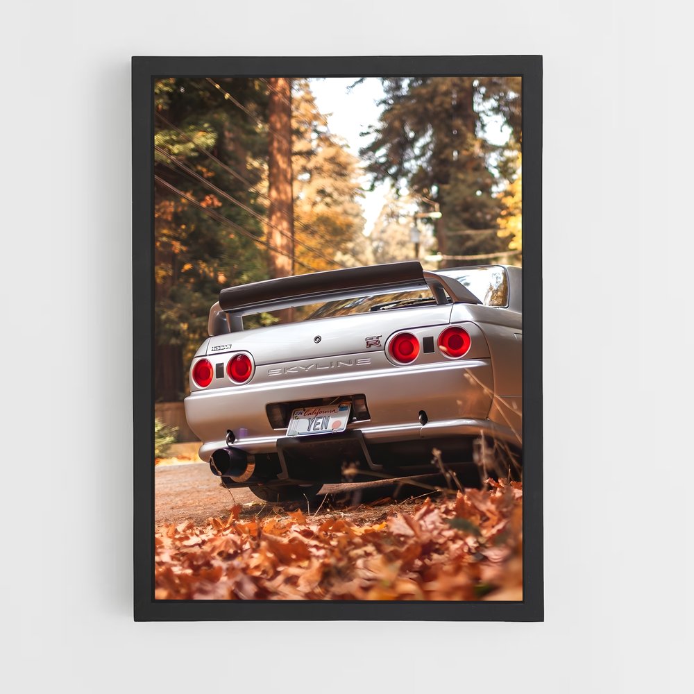 ap-skyline gt-r r32-1 cadre Noir