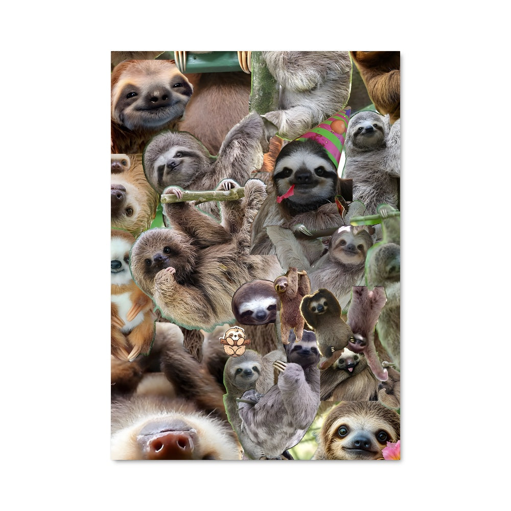 Poster Paresse Tropicale