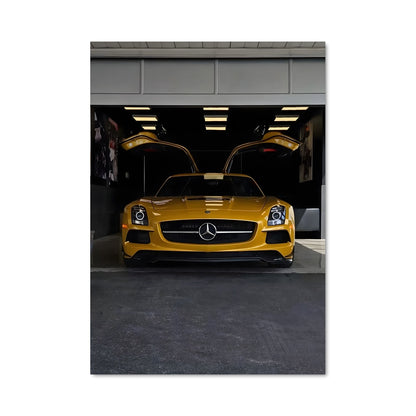 Poster Sls amg black series 78784
