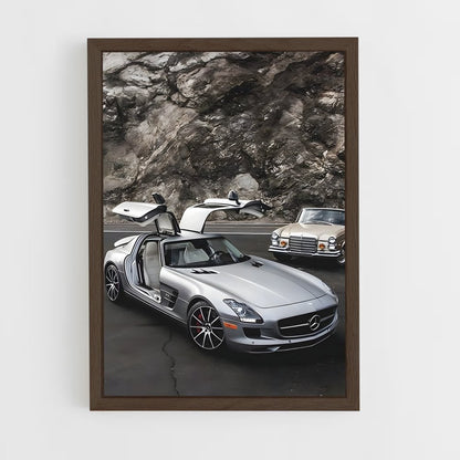 ap-sls amg-1 cadre Bois foncé