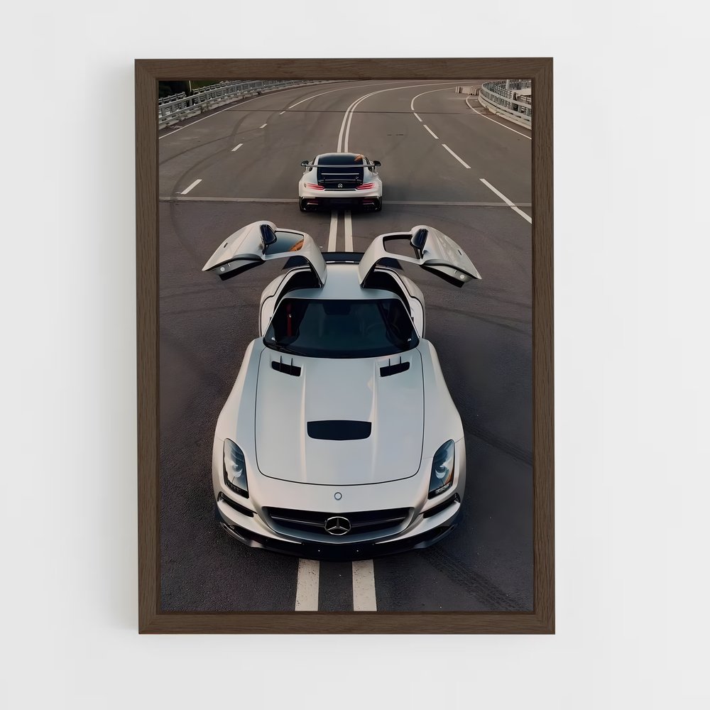 ap-sls amg-9 cadre Bois foncé