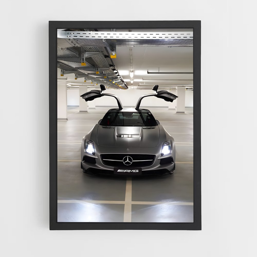 ap-sls amg roadster-4 cadre Noir