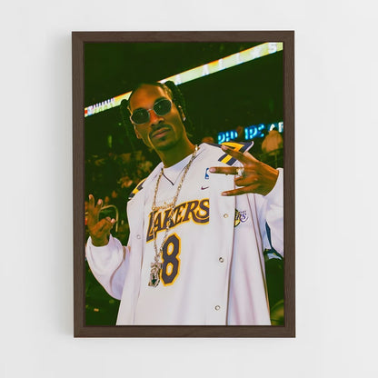 ap-snoop dogg-6 cadre Bois foncé