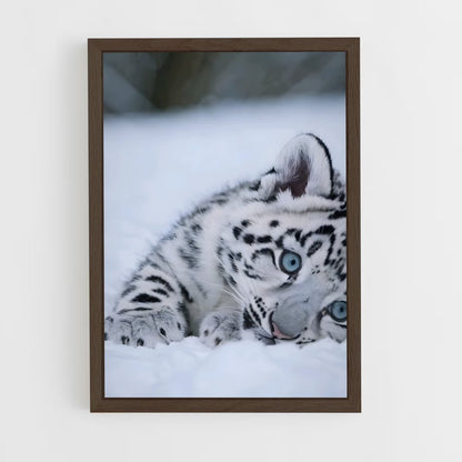 ap-snow leopard-7 cadre Bois foncé