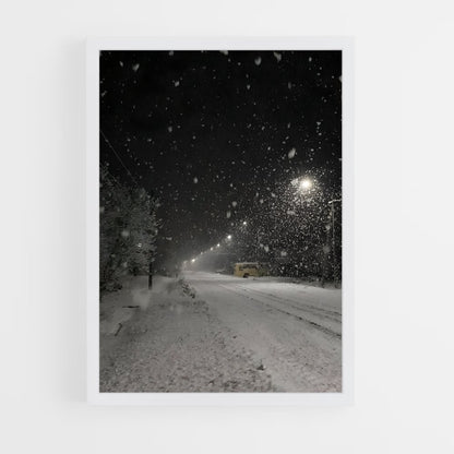 ap-snowfall-1 cadre Blanc