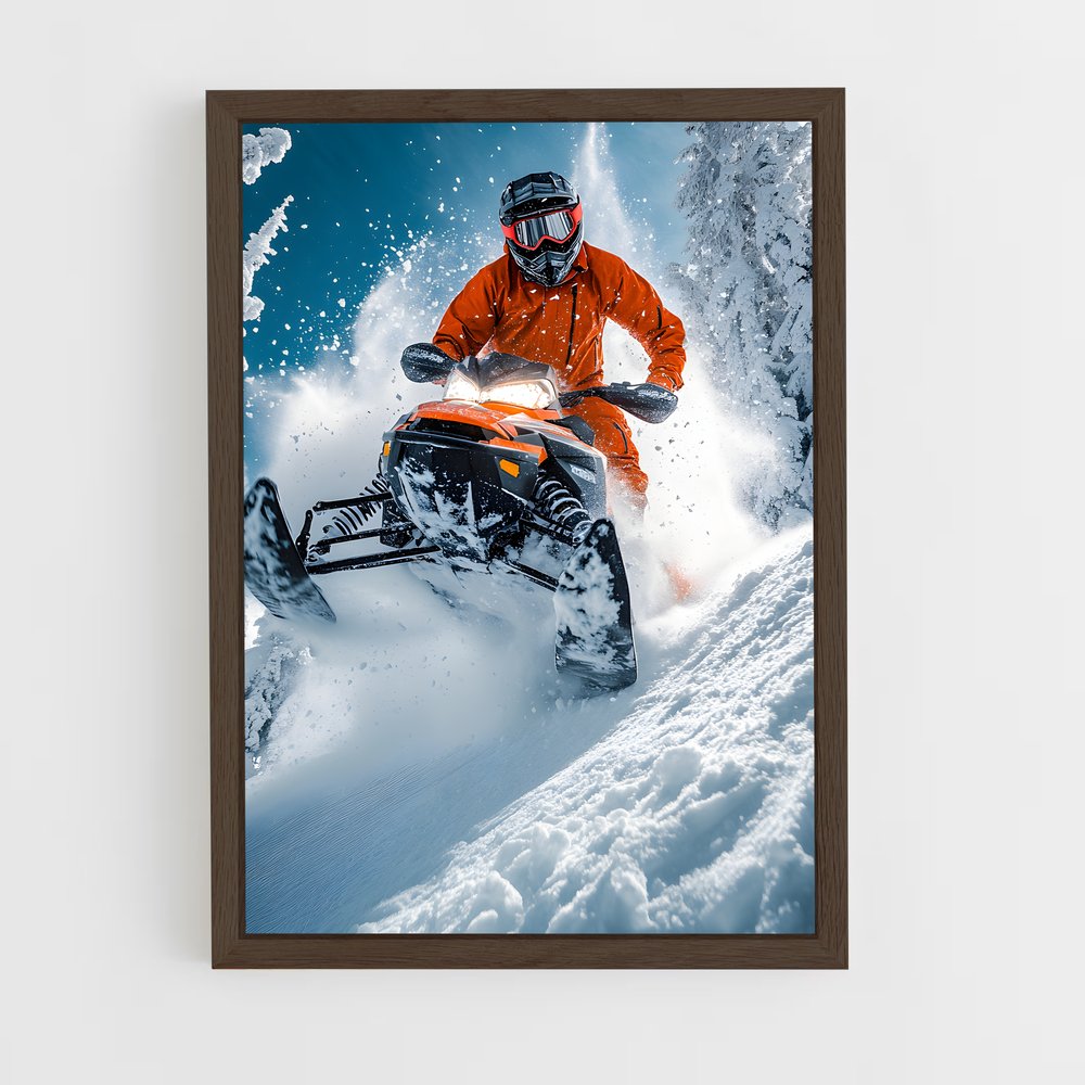 ap-snowmobiles-1 cadre Bois foncé