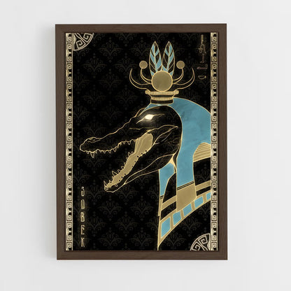 ap-sobek-1 cadre Bois foncé