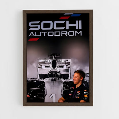 ap-sochi autodrom russia-2 cadre Bois foncé
