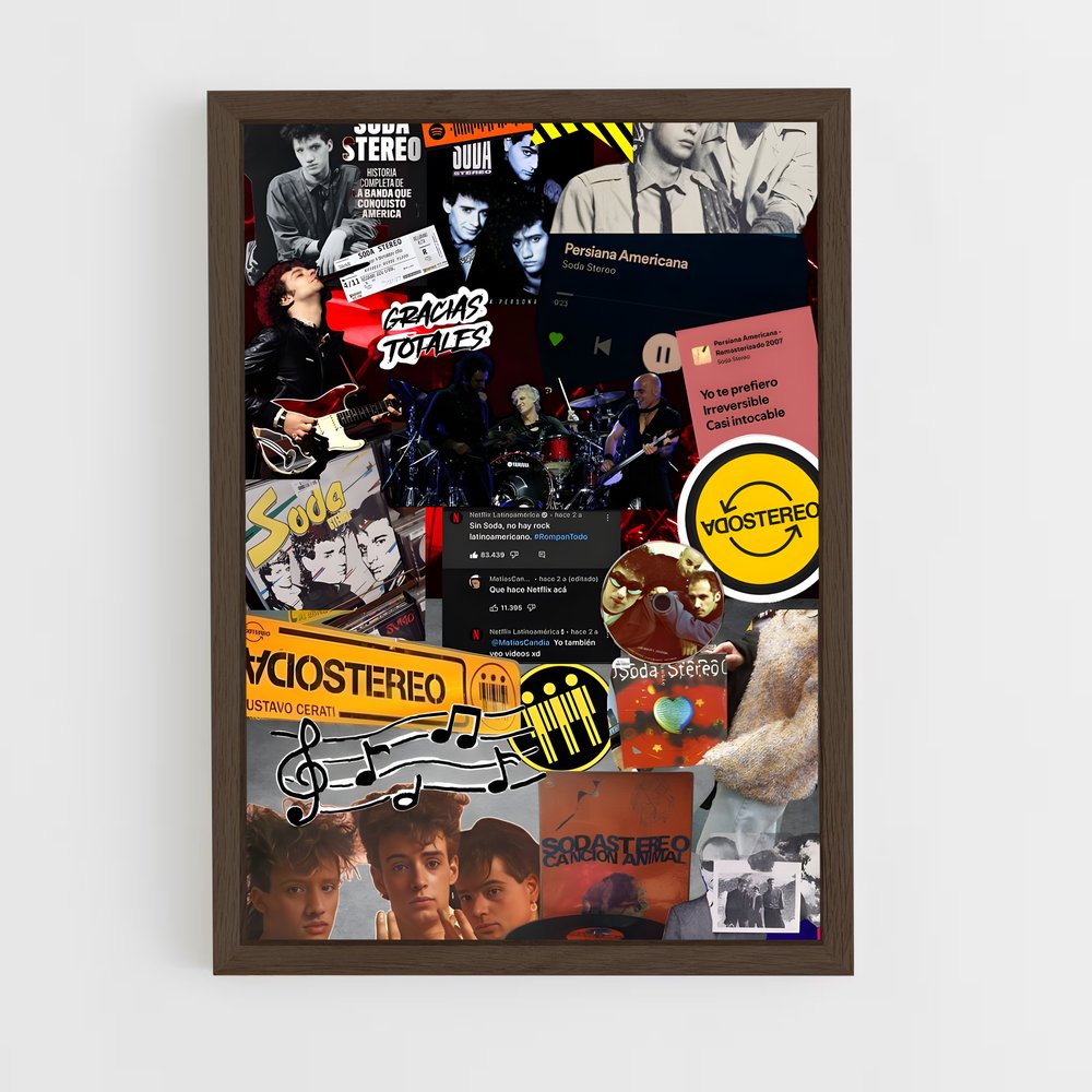 ap-soda stereo-1 cadre Bois foncé