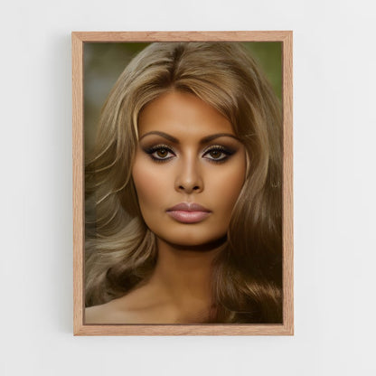 ap-sofia loren-8 cadre Bois clair