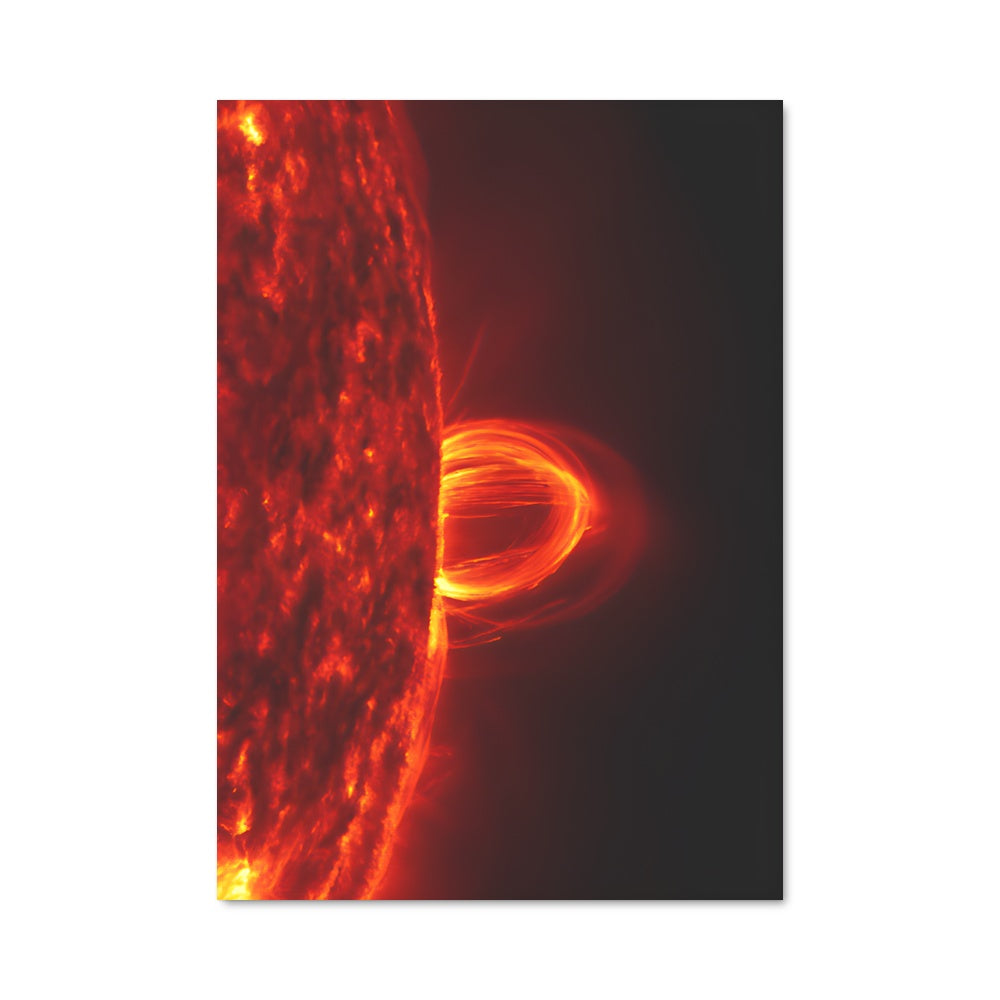 Poster Flamboiement Solaire