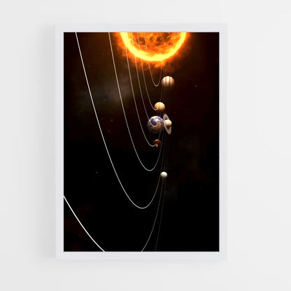 ap-solar system-1 cadre Blanc