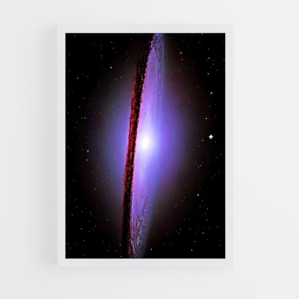 ap-sombrero galaxy-3 cadre Blanc