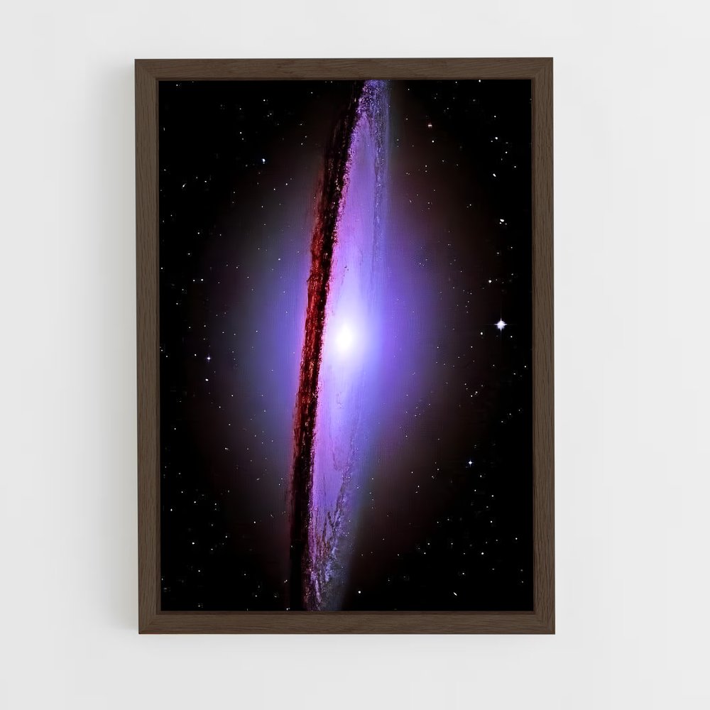 ap-sombrero galaxy-3 cadre Bois foncé